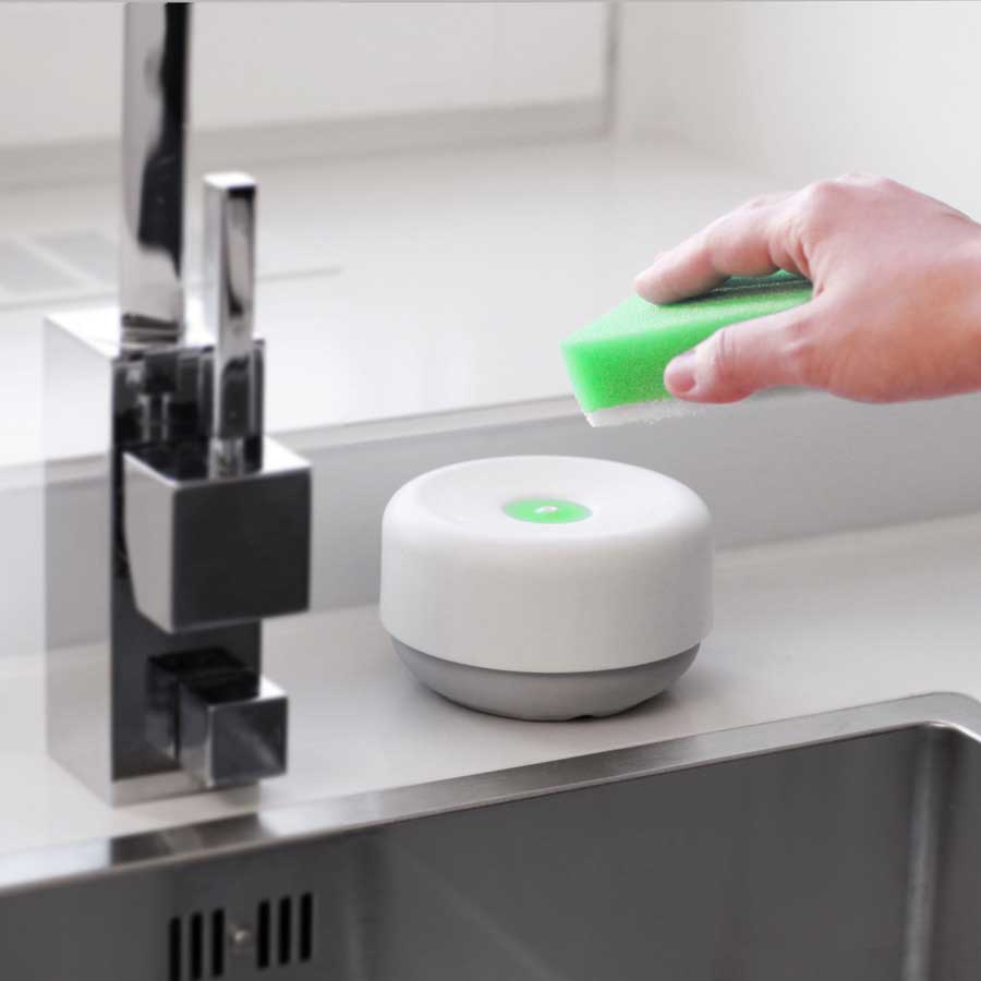 Sustainable Dish Soap Dispenser Do-Dish™ - Gray/Light Gray